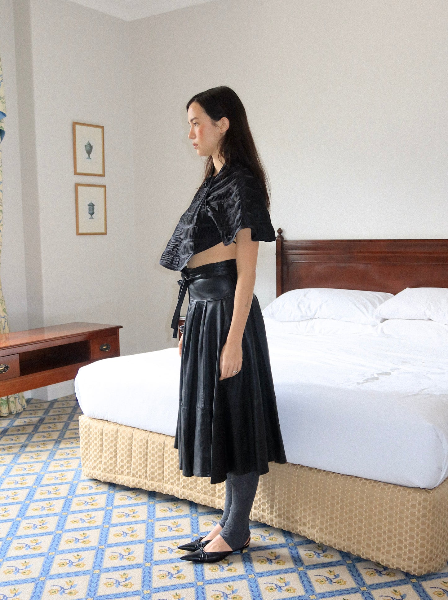0009 / Leather Skirt