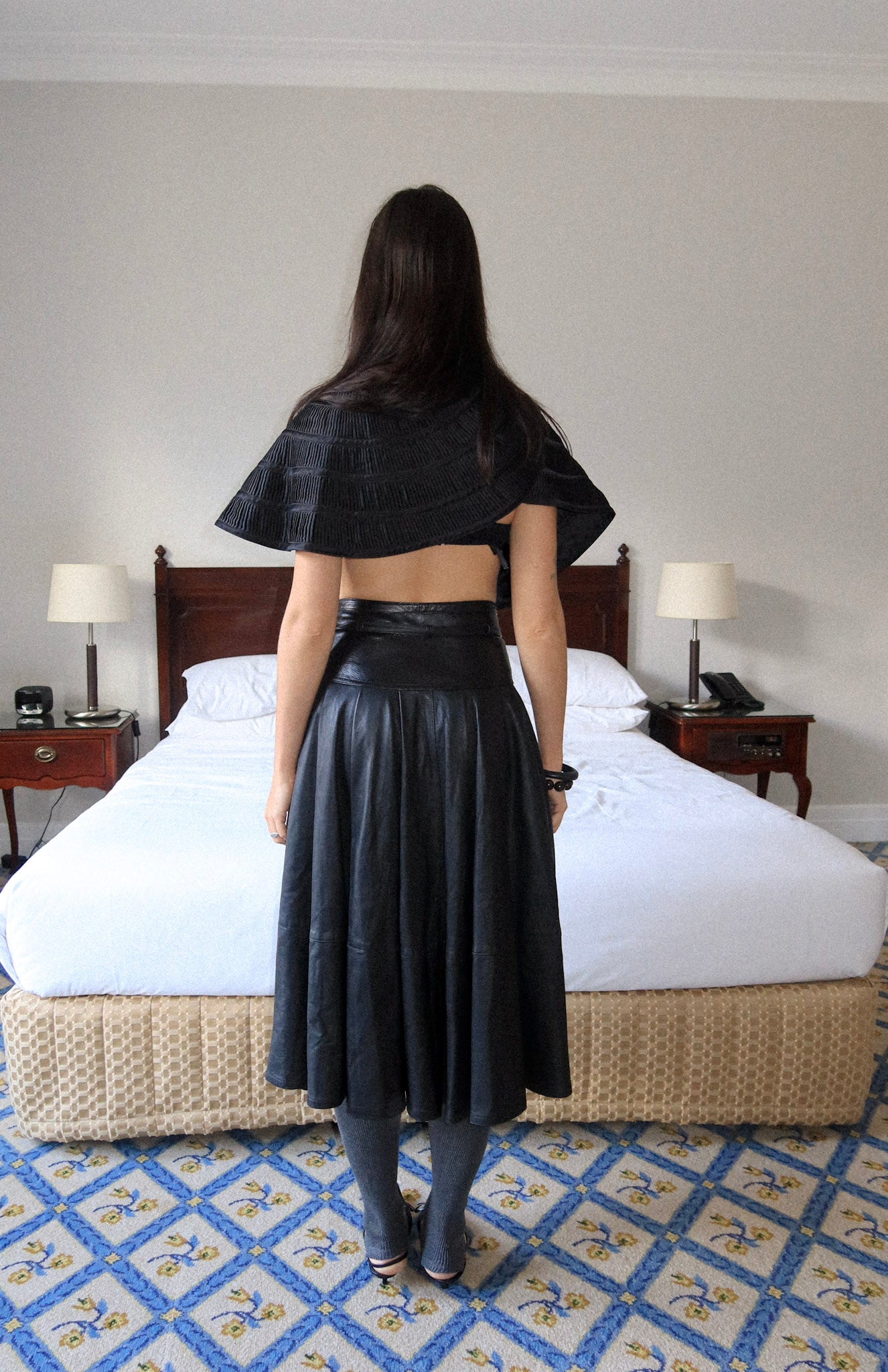 0009 / Leather Skirt