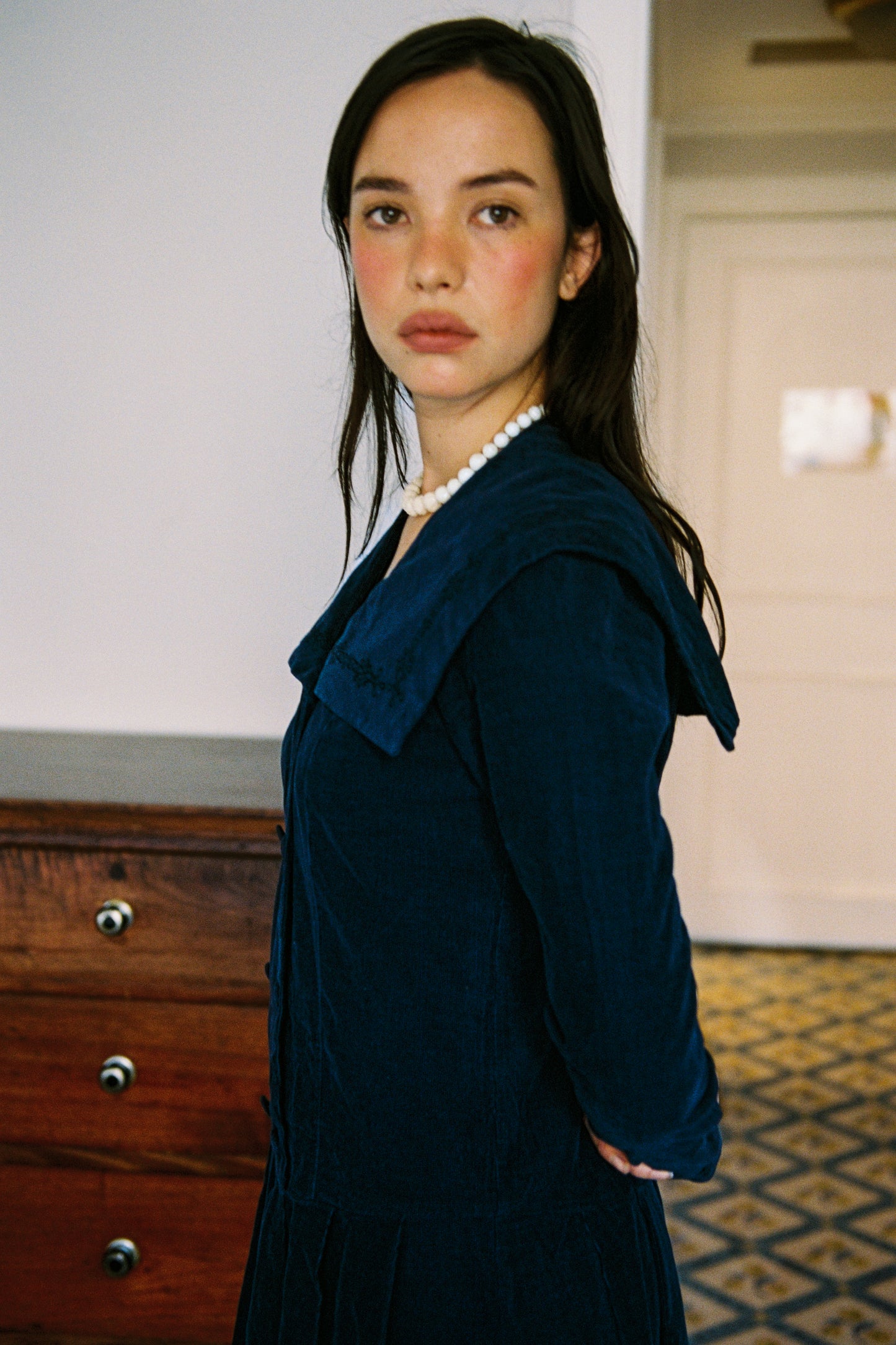 00012 / 1970's Sailor Dress