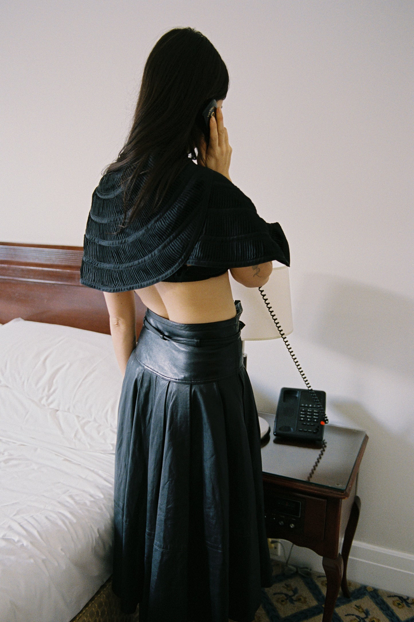0009 / Leather Skirt