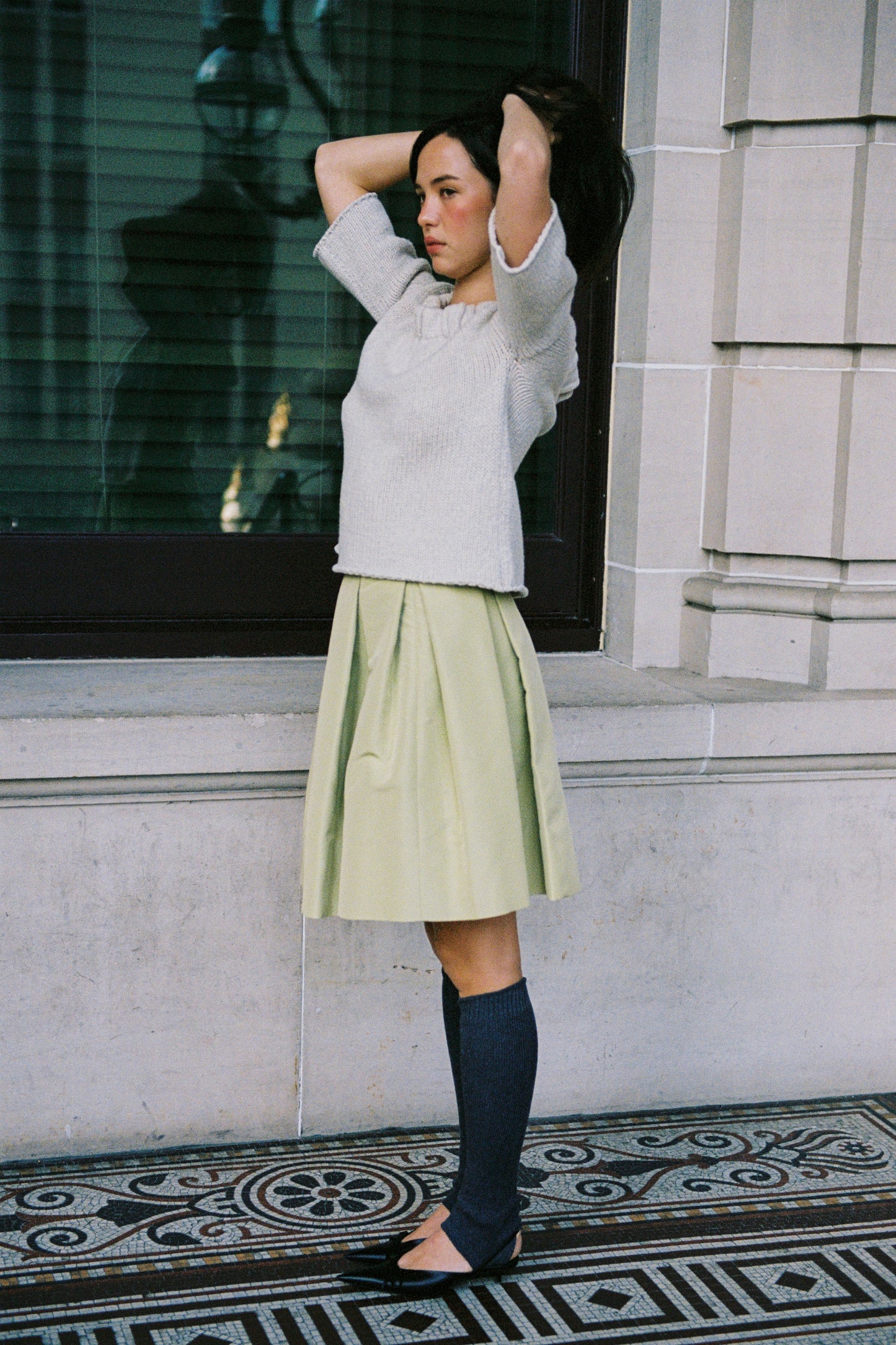 00017 / Pleated Skirt