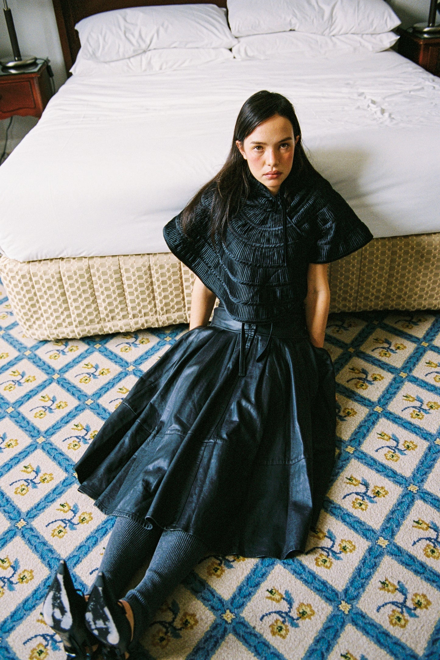 0009 / Leather Skirt