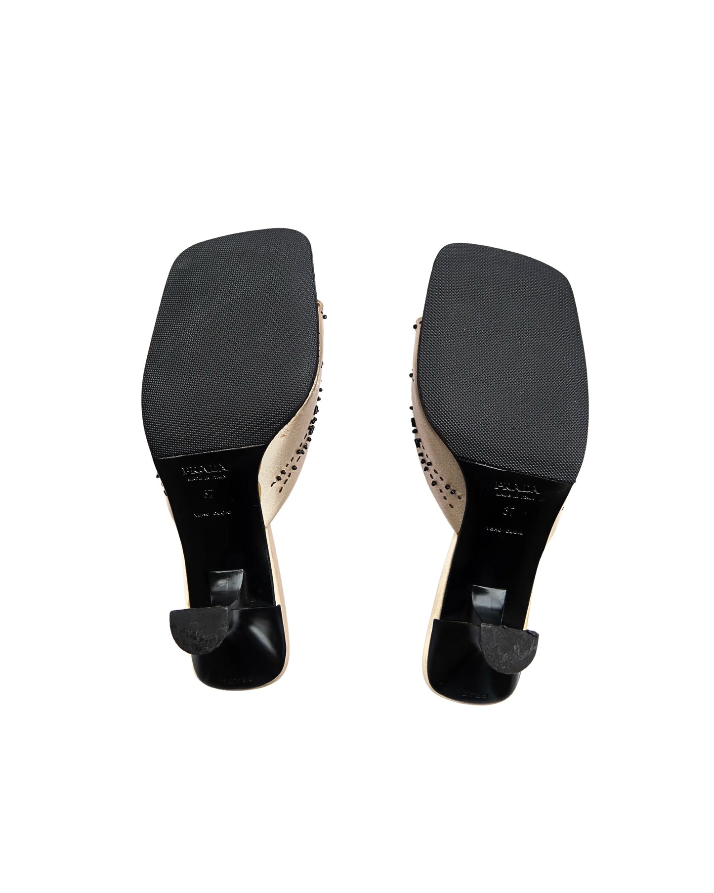 S/S 2000 Beaded Kitten Heel