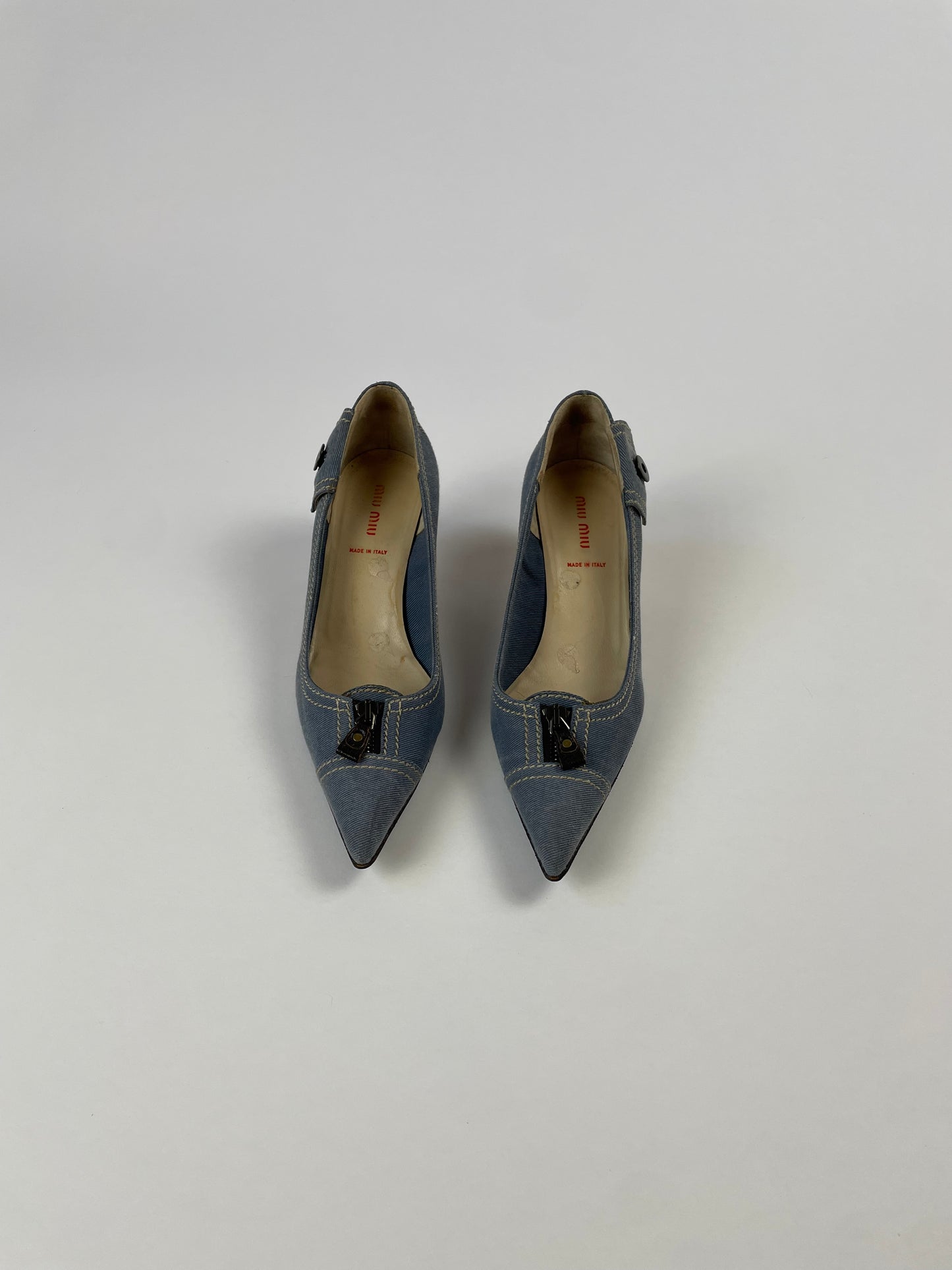 Denim Heels