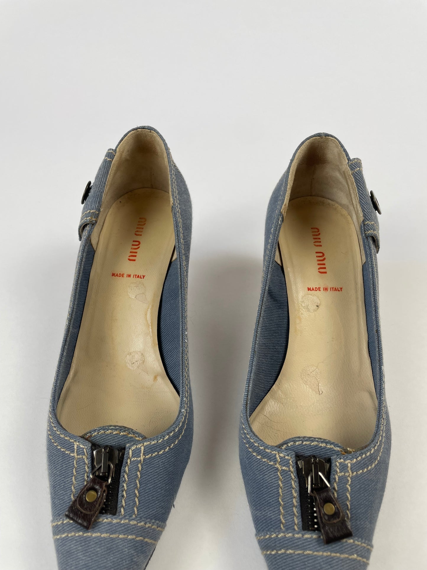 Denim Heels