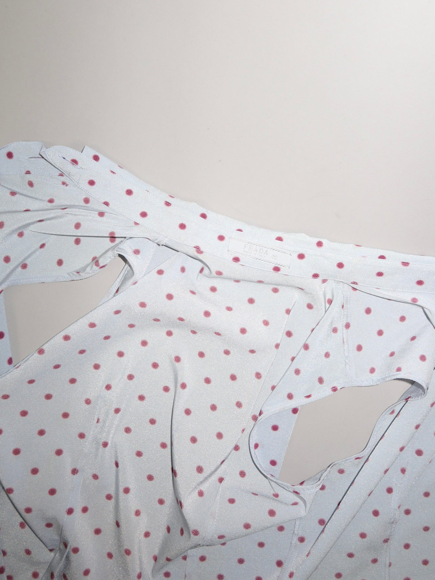 Prada S/S 2000 POLKA DOT TOP