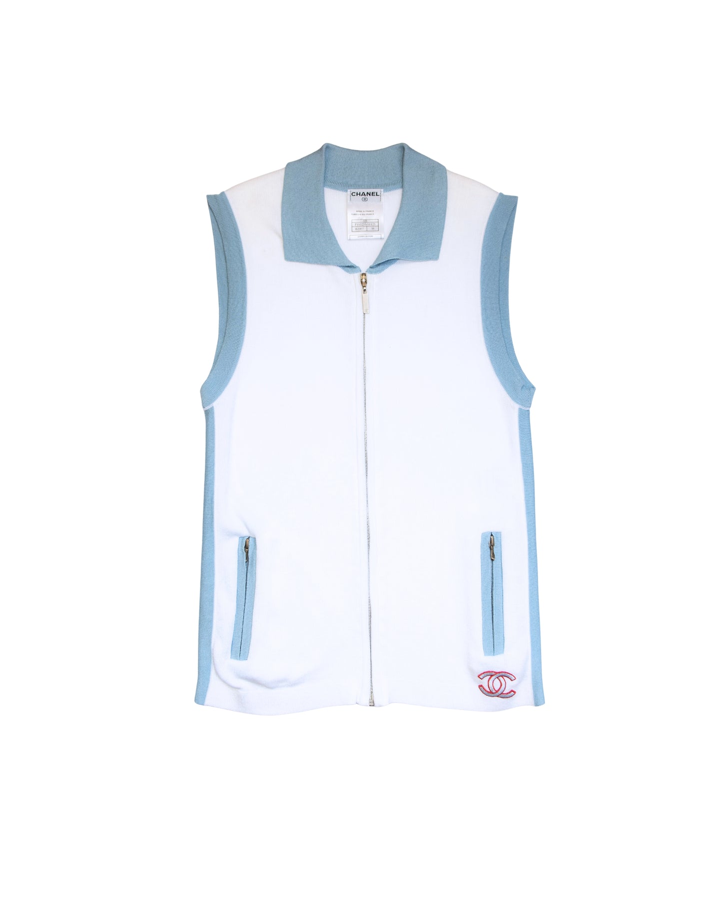 By Karl Lagerfeld S/S 2002 Zipper Vest