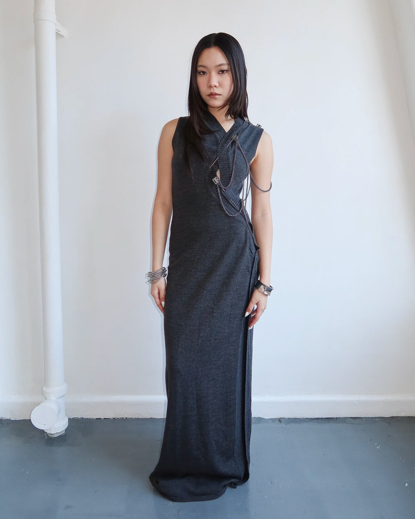 F/W 1997 Pin Maxi Dress