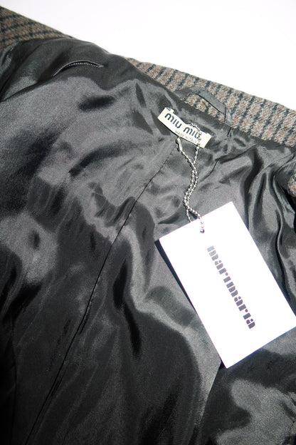 F/W 2003 PLAID WOOL JACKET