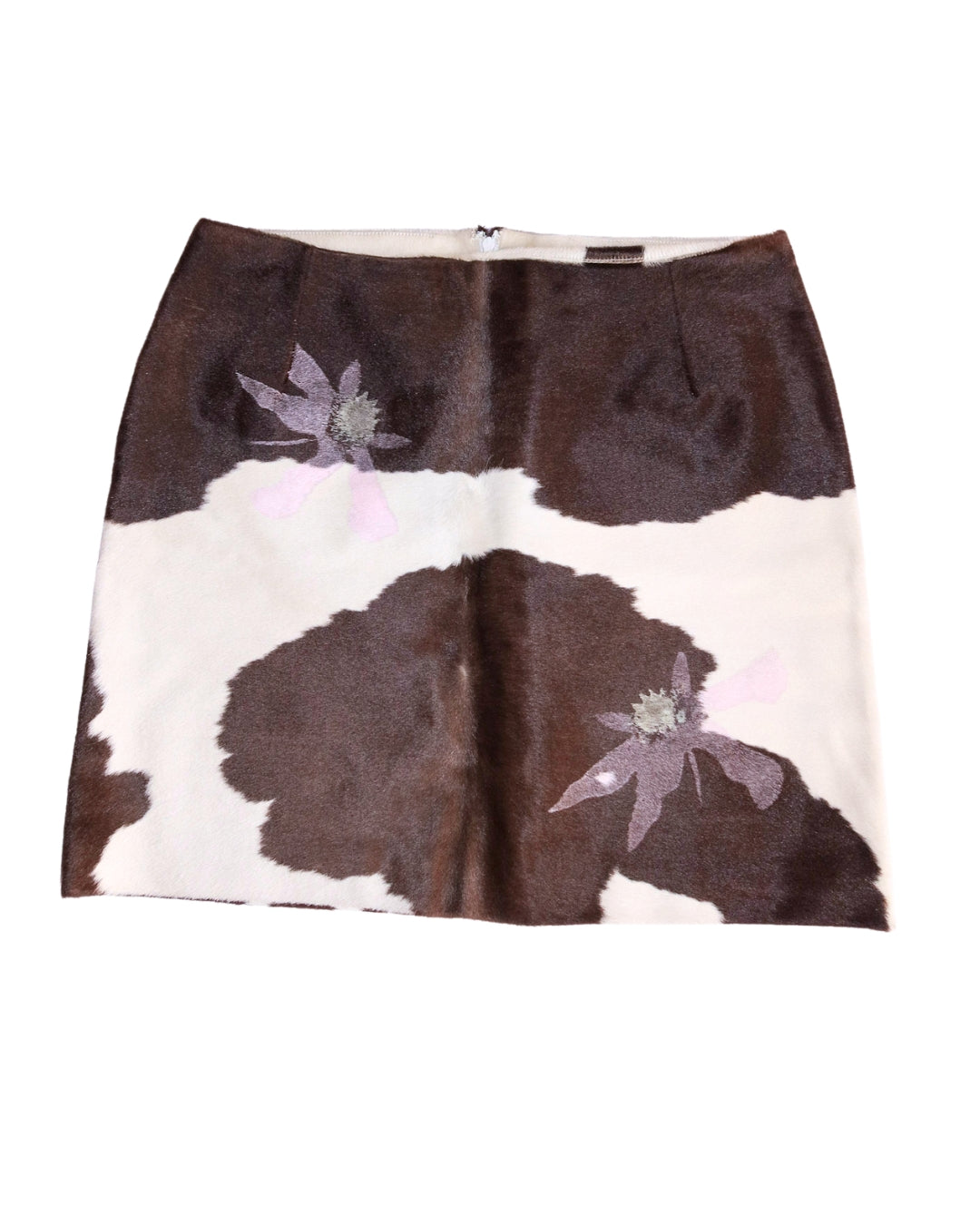 019 / Gianni Versace SS 1999 Cowhide Skirt