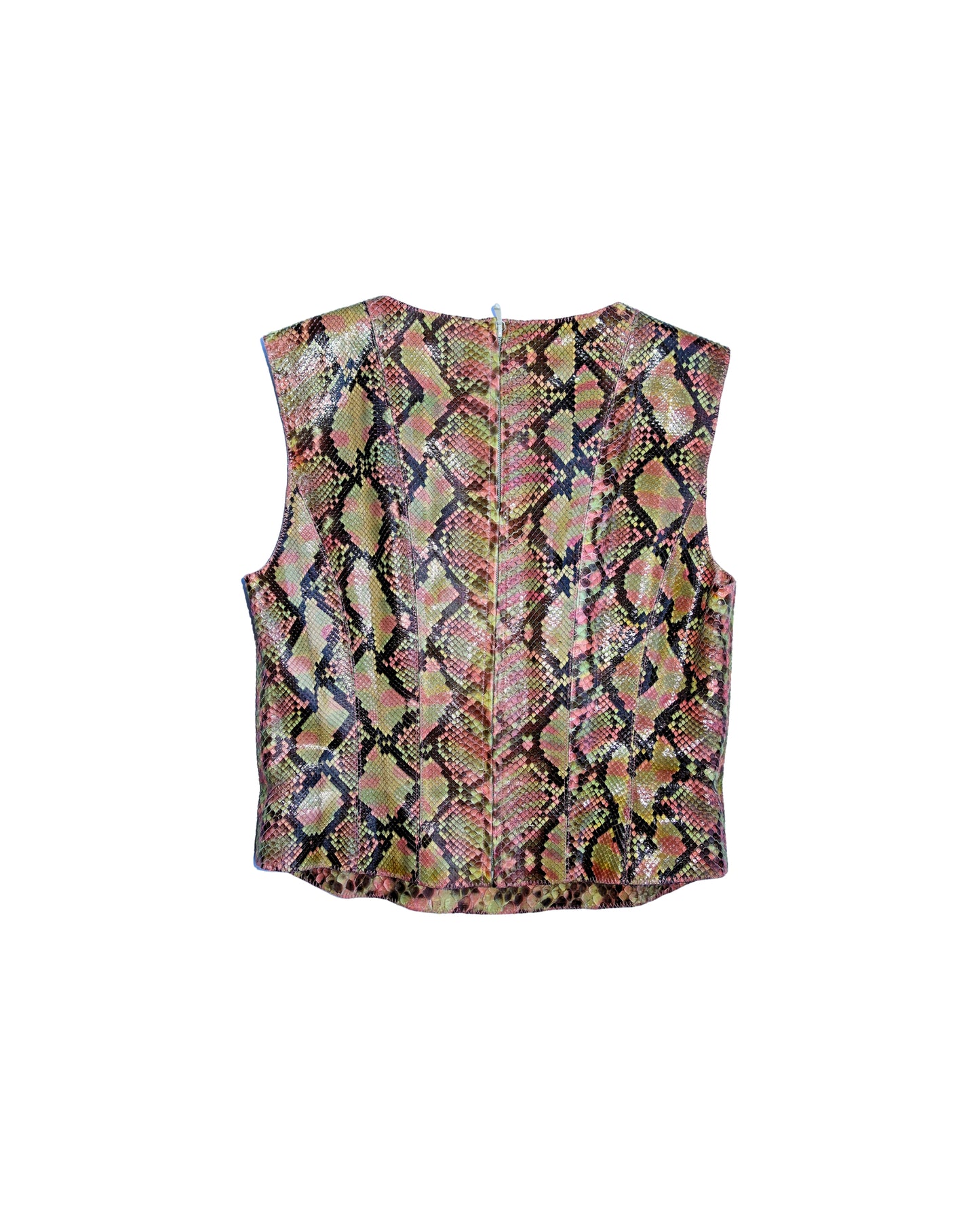 By Karl Lagerfeld S/S 2000 Python Leather Top