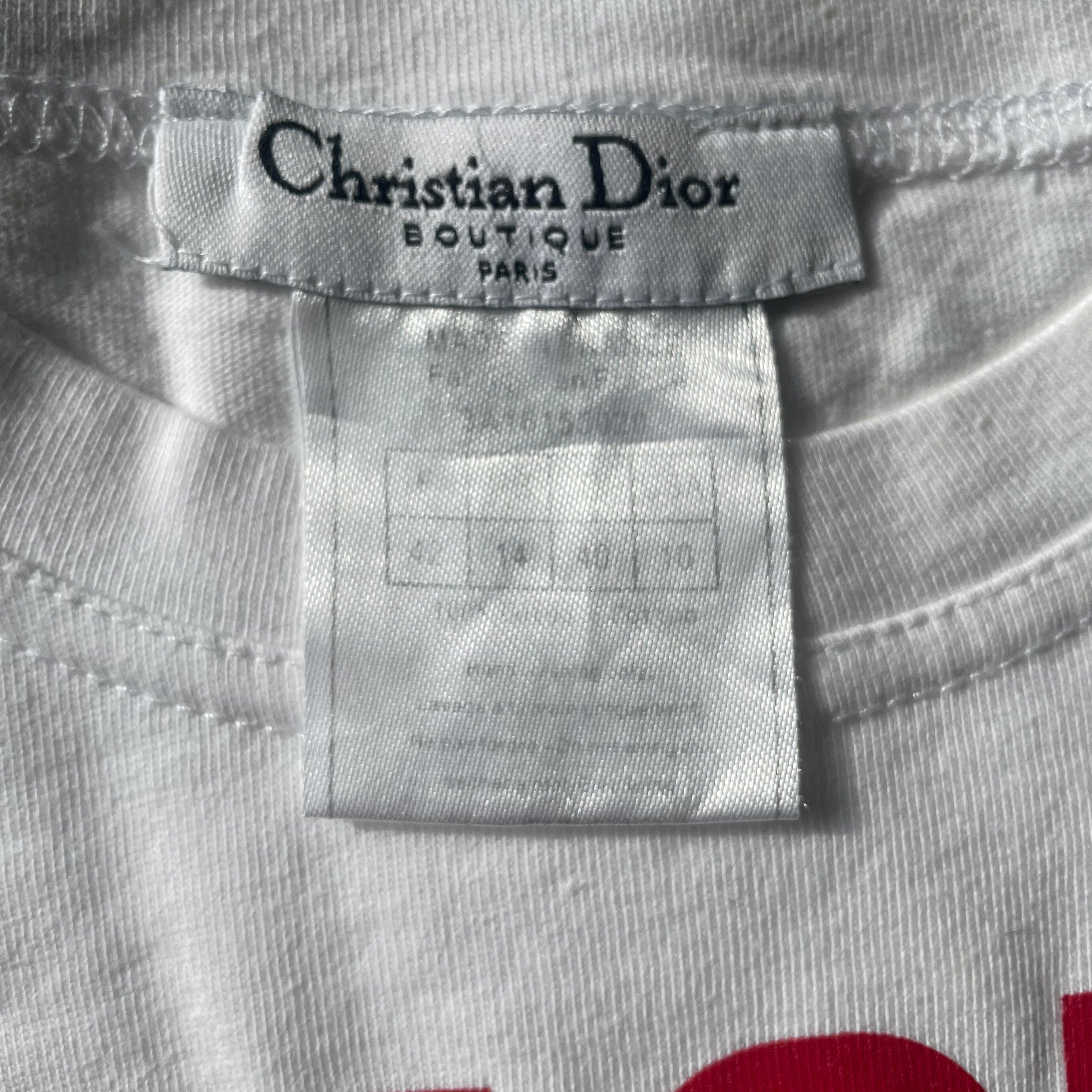 Christian Dior The Latest Blonde T-SHIRT by John Galliano
