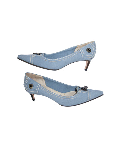 Denim Heels